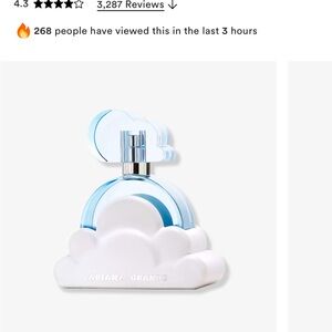 Ariana Grande Cloud Decor - Blue and White